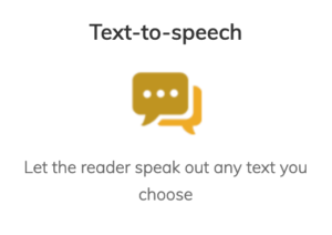 Text-to-speech